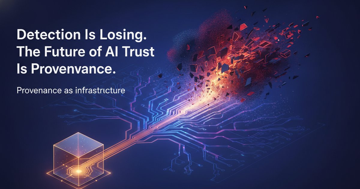 Provenance as infrastructure