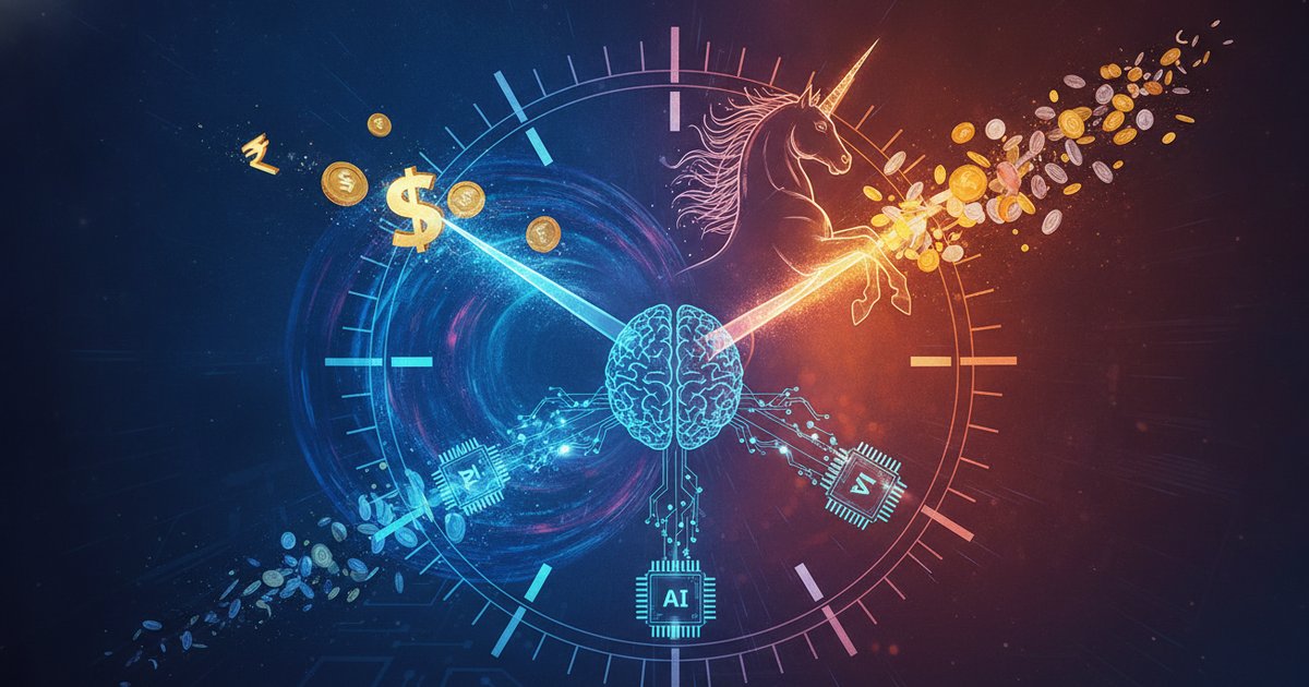 AI is rewriting the unicorn clock
